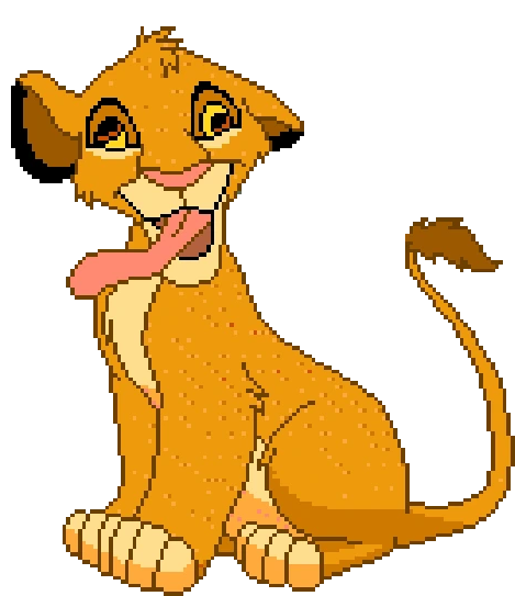 simba_silly emote