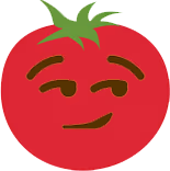 Smirk_Tomato emote