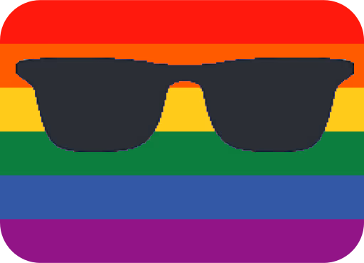 Cool_Rainbow_Flag emote