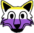 PrideWolfEnby emoji