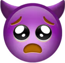 sad_devil_face_with_pleading_eyes emote