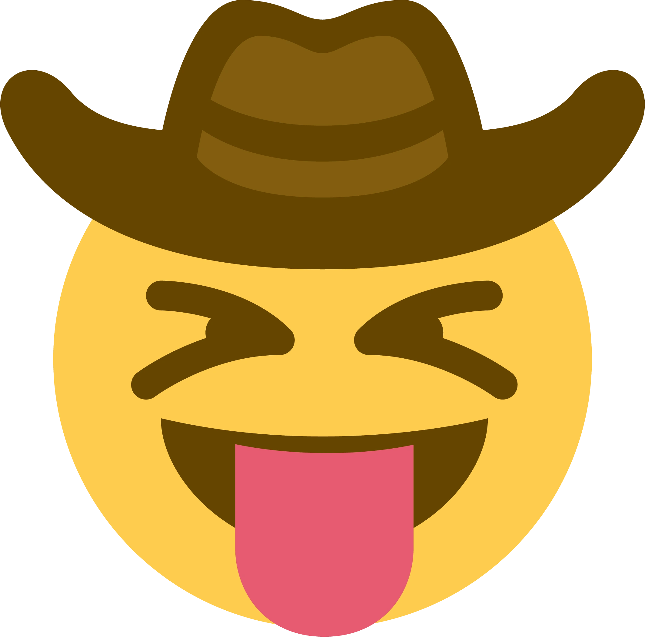 stuck_out_tongue_closed_eyes_cowboy emoji