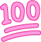 100_pink emote