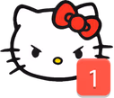 hellokittyping emote