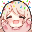celebrating emote