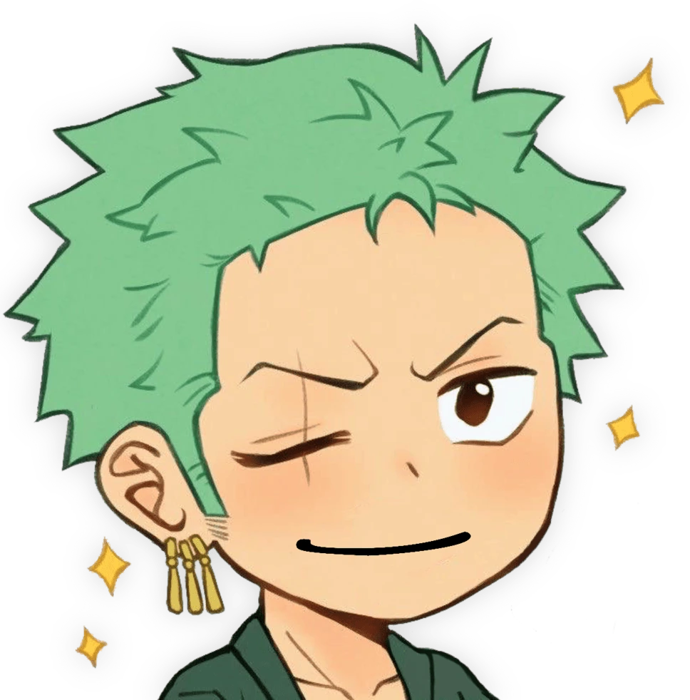 Zoro_Smile emote