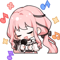 NikkiSinging emote