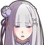 EmiliaSad emote