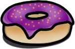 donut_purple emote