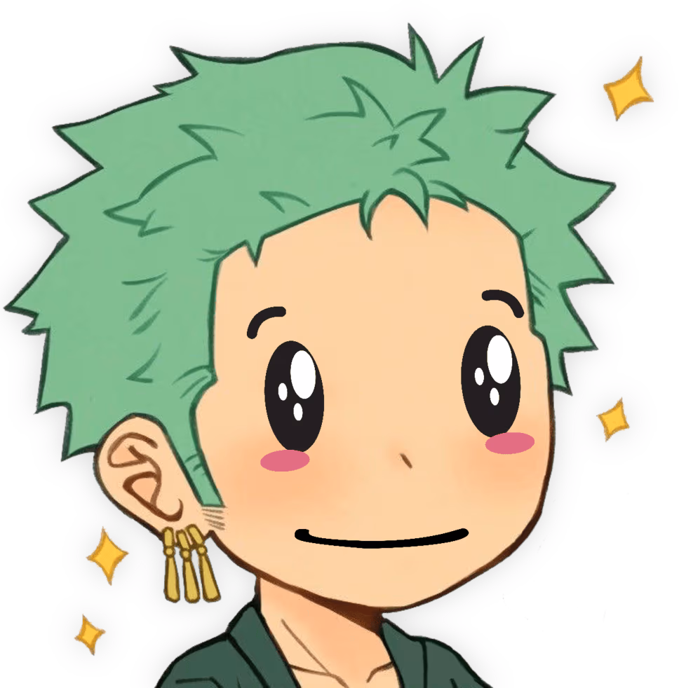 Zoro_SmileKawaii emote