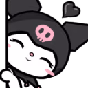 KuromiPeek emote