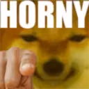 HORNY emote