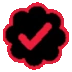 VerificadoVermelho emote