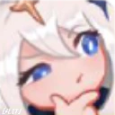PaimonThink emote