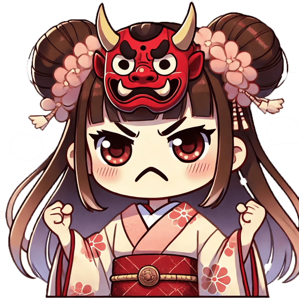 NanaOniAngry emote