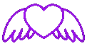 Purple_angel_heart emoji