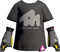 BlackVNeckTee emote
