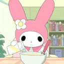 melody_bake emote
