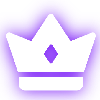 purpleCrownmadebyrio static emote