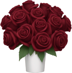 Bouquetofburgundyroses static emote