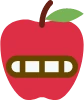 teeth_apple emote