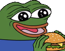 Peepo_EatHamburger emote
