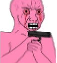wojak_gun emote