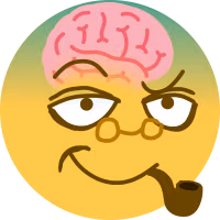 BigSmugBrain emote