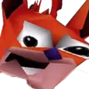 crashed emote