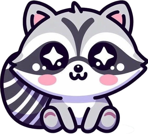 Racoon emote