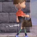 leaving emote