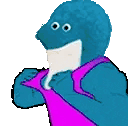 BlueGuyReady animated emote