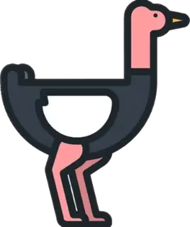 ostrich_windows_emoji emote