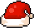 pixel_santa_hat emote