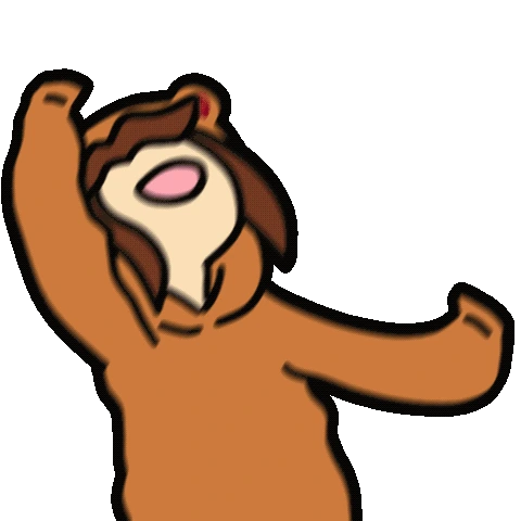 BearGirlFreakOut emoji