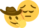PensiveCowboyFace emote