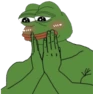 pepeblushed emote