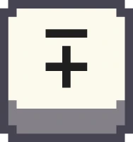 pixel_symbol_minus_plus emoji