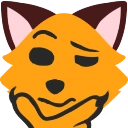 FurryThinking emote