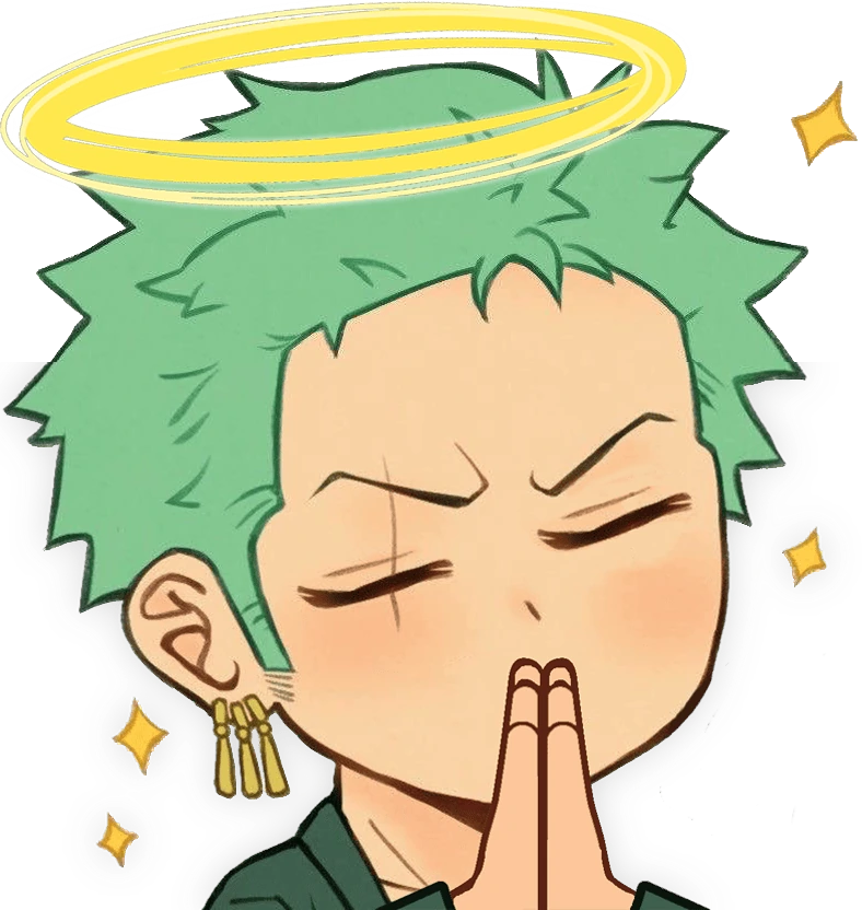 Zoro_PrayHalo emote