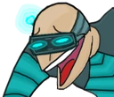NPCCyborgWheeze emote