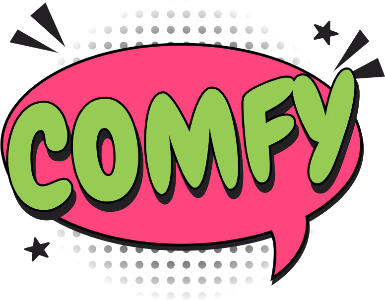COMFY sticker
