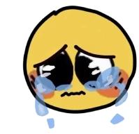 CursedEmojiCrying emote