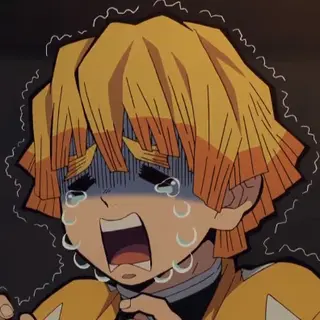 Zenitsu_Cry emote