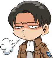 LeviFrustrated emoji