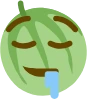 SleepyDroolingMelon emoji