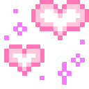 SparklesHearts animated emote