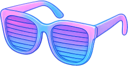 Vaporwavesunglasses emote