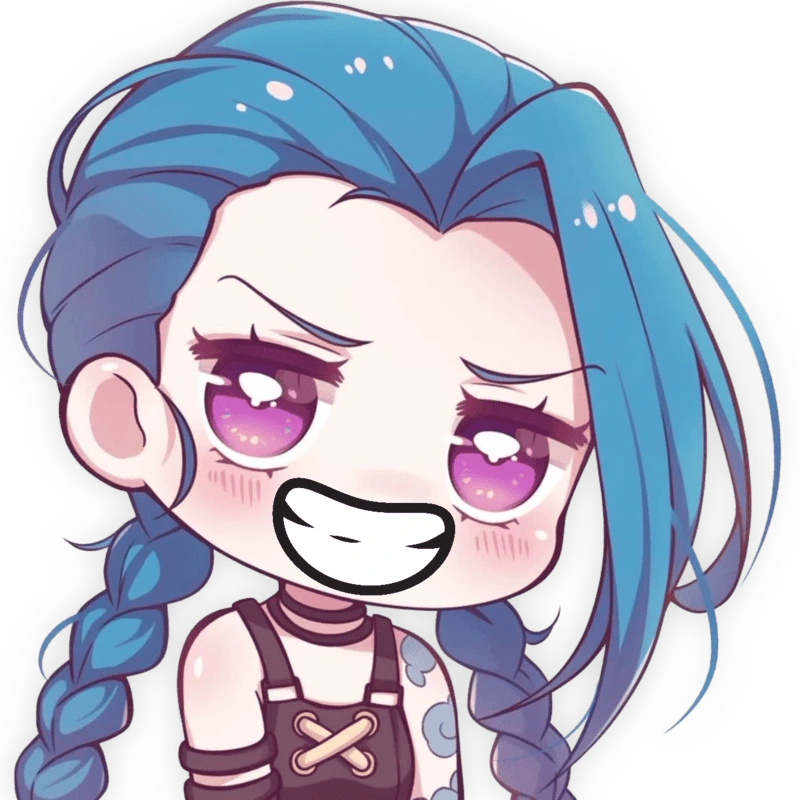 Jinx_Smile emote