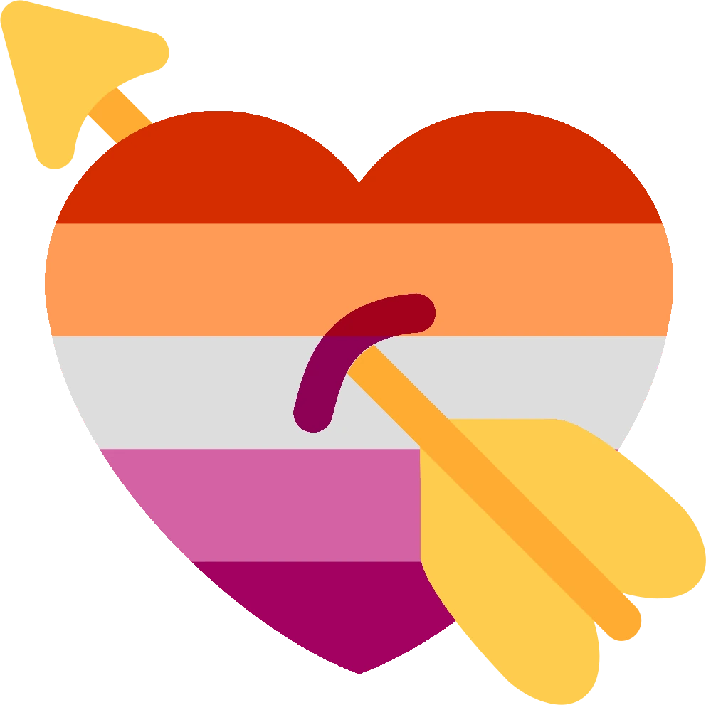 lesbian_pierced_heart emote